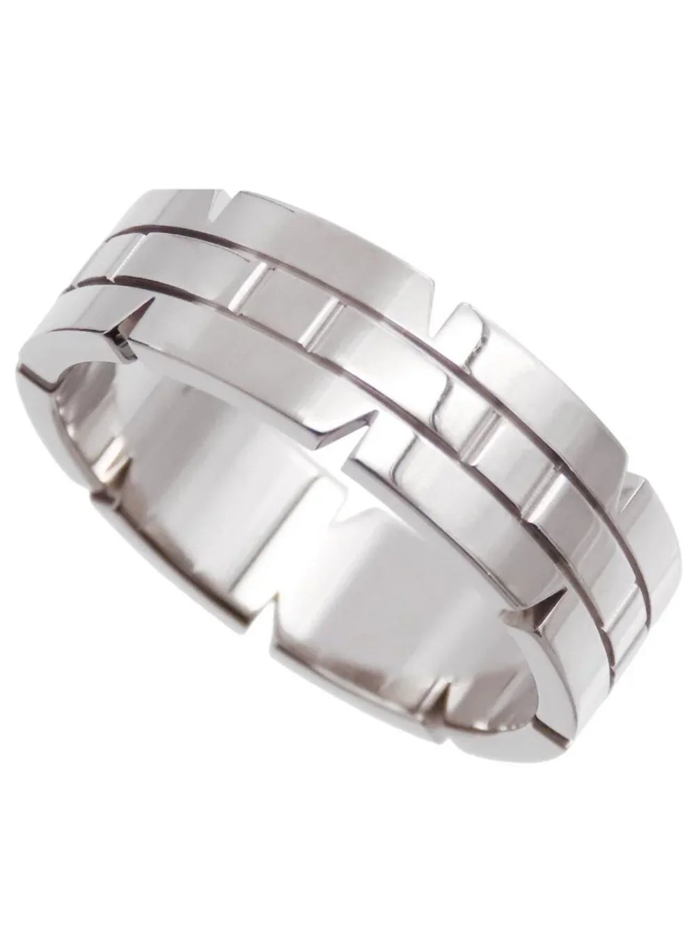Cartier Tank Francaise Ring White Gold 18K 64